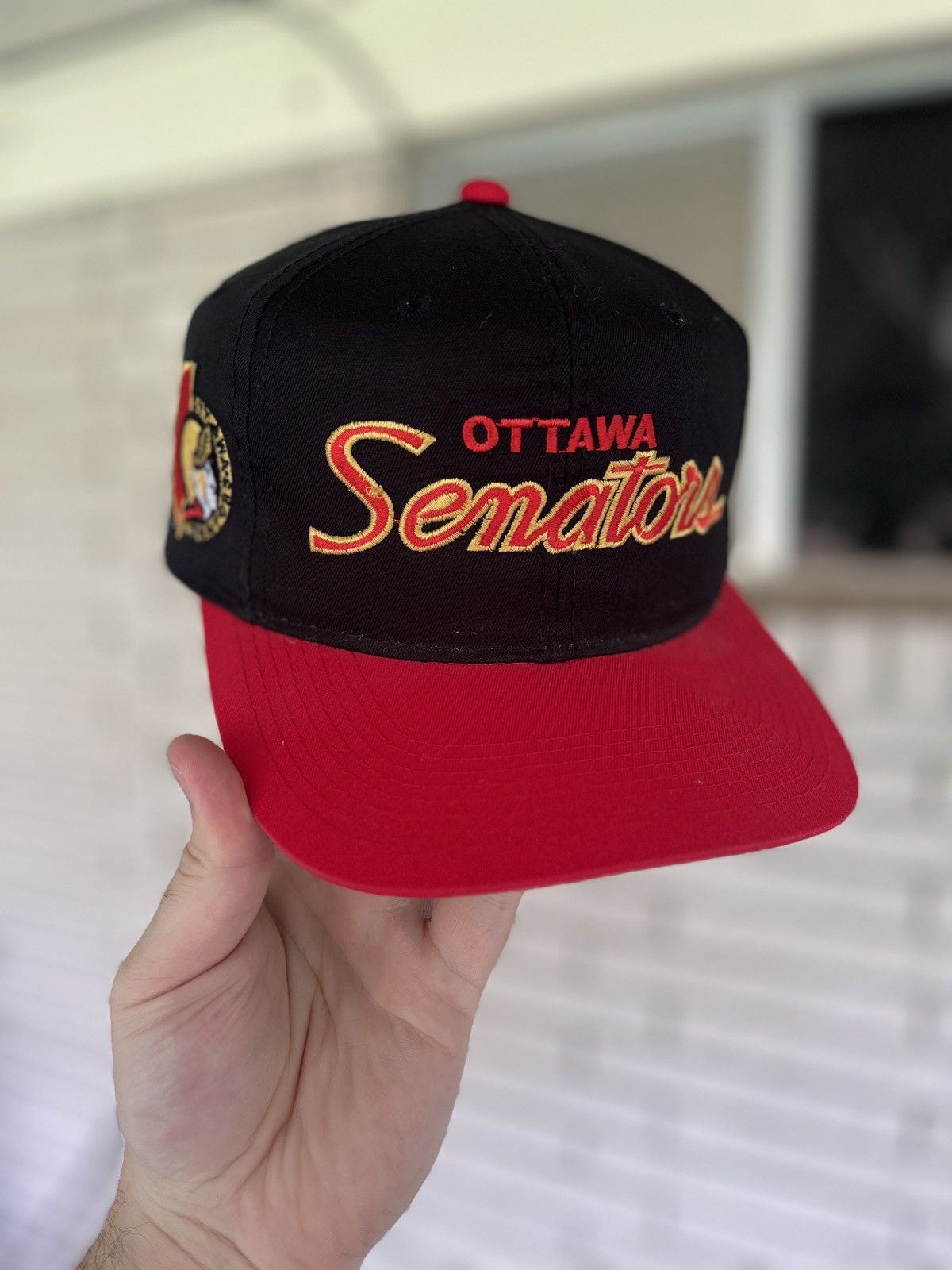 Sports Specialties Vintage 90’s Specialties Ottawa Senators NHL SnapBack Hat Size ONE SIZE - 1 Thumbnail