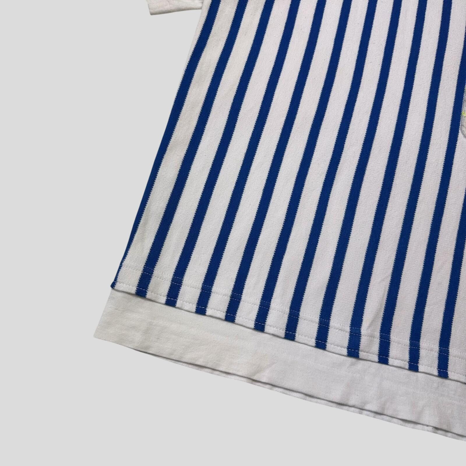 Comme des Garcons Comme Des Garçons Homme 2009 Striped Appliqué T-shirt - S Size US S / EU 44-46 / 1 - 4 Thumbnail