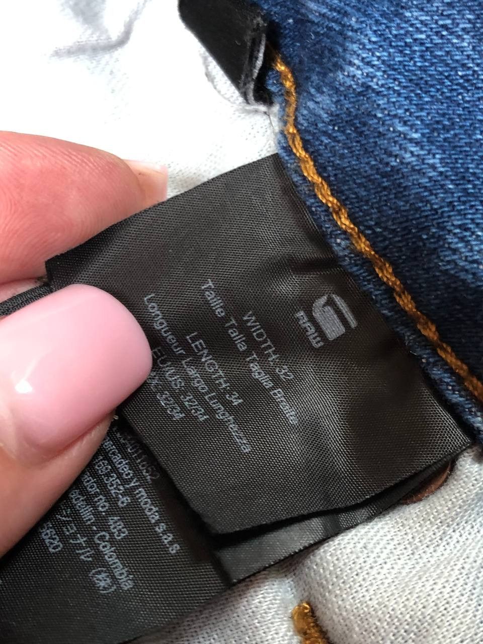 G-Star × Vintage Y2K Vintage Jeans Streetwear Rare Casual Style Size US 32 / EU 48 - 3 Thumbnail