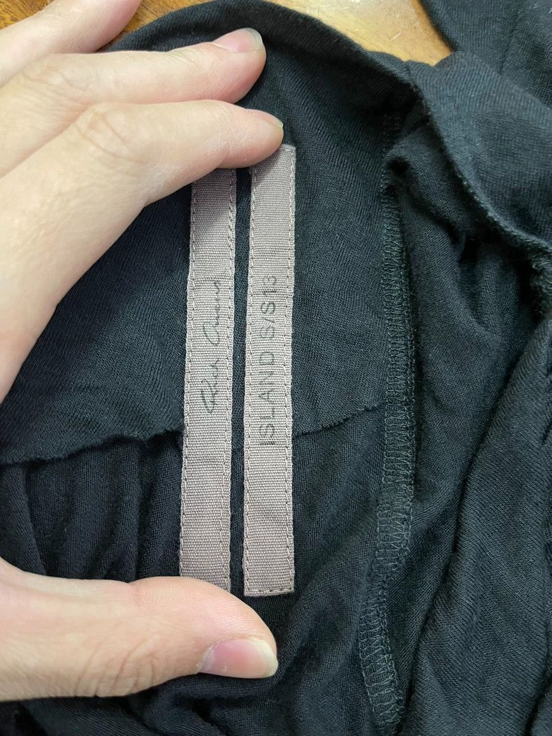 Rick Owens Asymmetrical Draped Black Dress by Rick Owens-2506 Size 35" - 9 Thumbnail