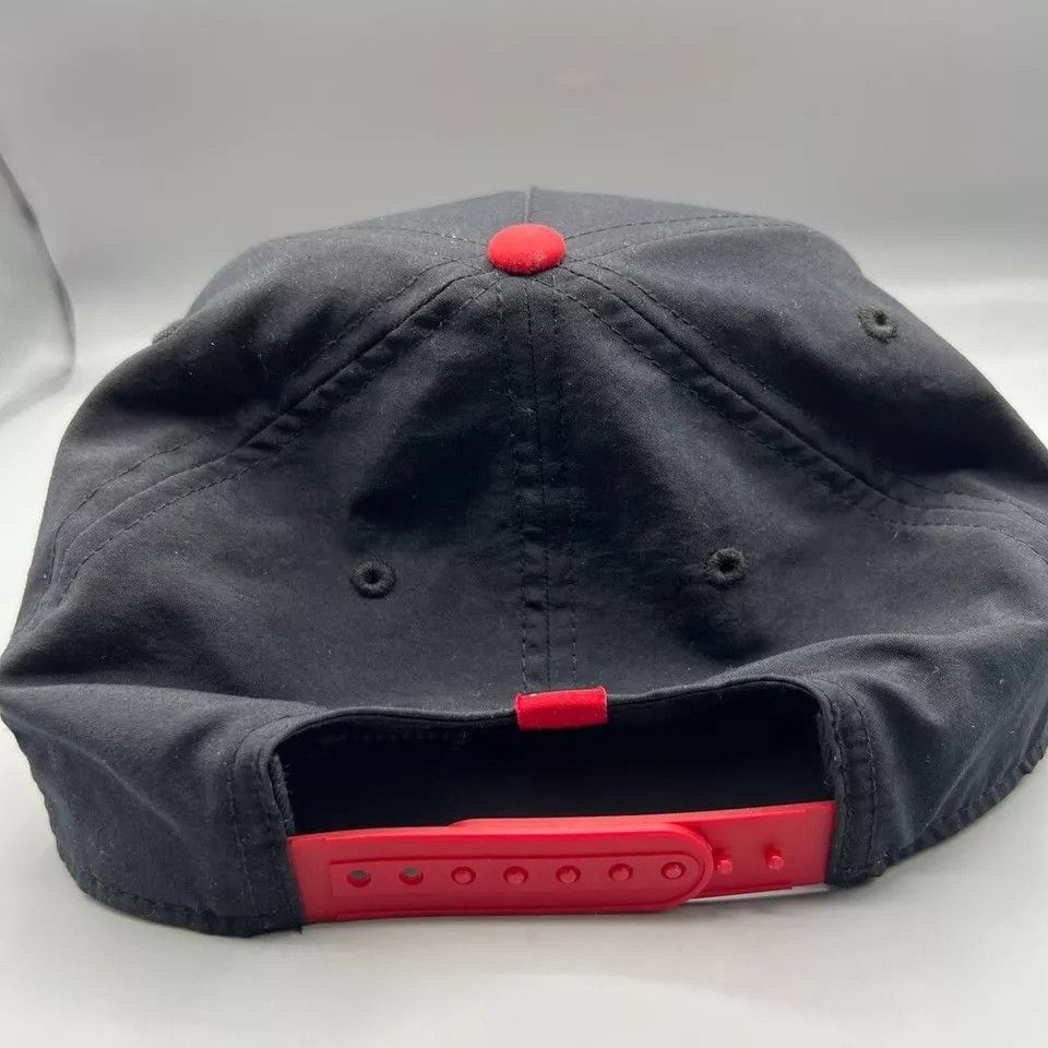 Jordan Brand Air Jordan Pro Hat Men Black Red Jumpman Nike Snap Back Cap Size ONE SIZE - 5 Thumbnail