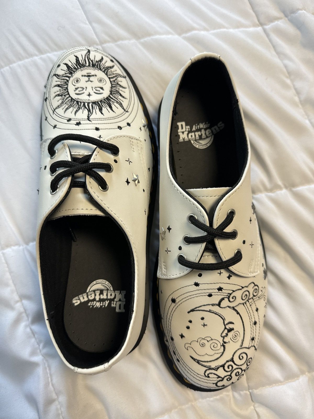 Dr. Marten 1461 Cosmic Embroidered Leather Oxford Shoe