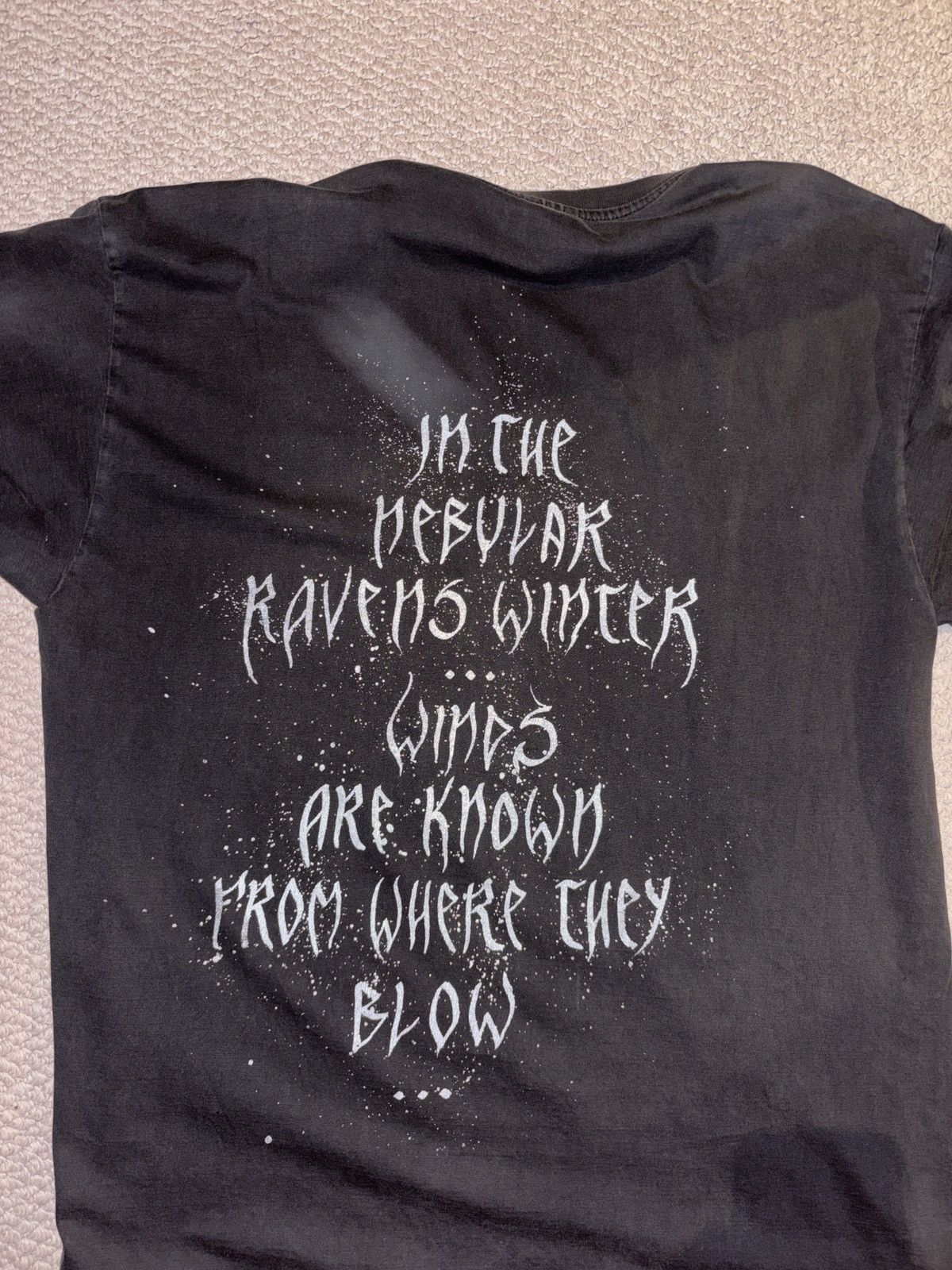 Vintage 1990s IMMORTAL ‘NEBULAR RAVENS WINTER’ TEE Size US XL / EU 56 / 4 - 3 Thumbnail