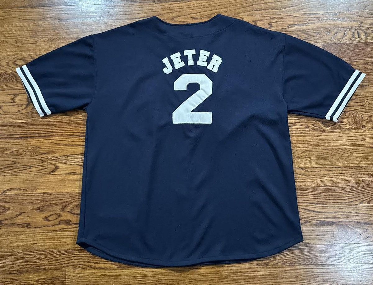 MLB Vintage Sport Attack NYC Yankee Derek Jeter Jersey Size XL Size US XL / EU 56 / 4 - 2 Thumbnail