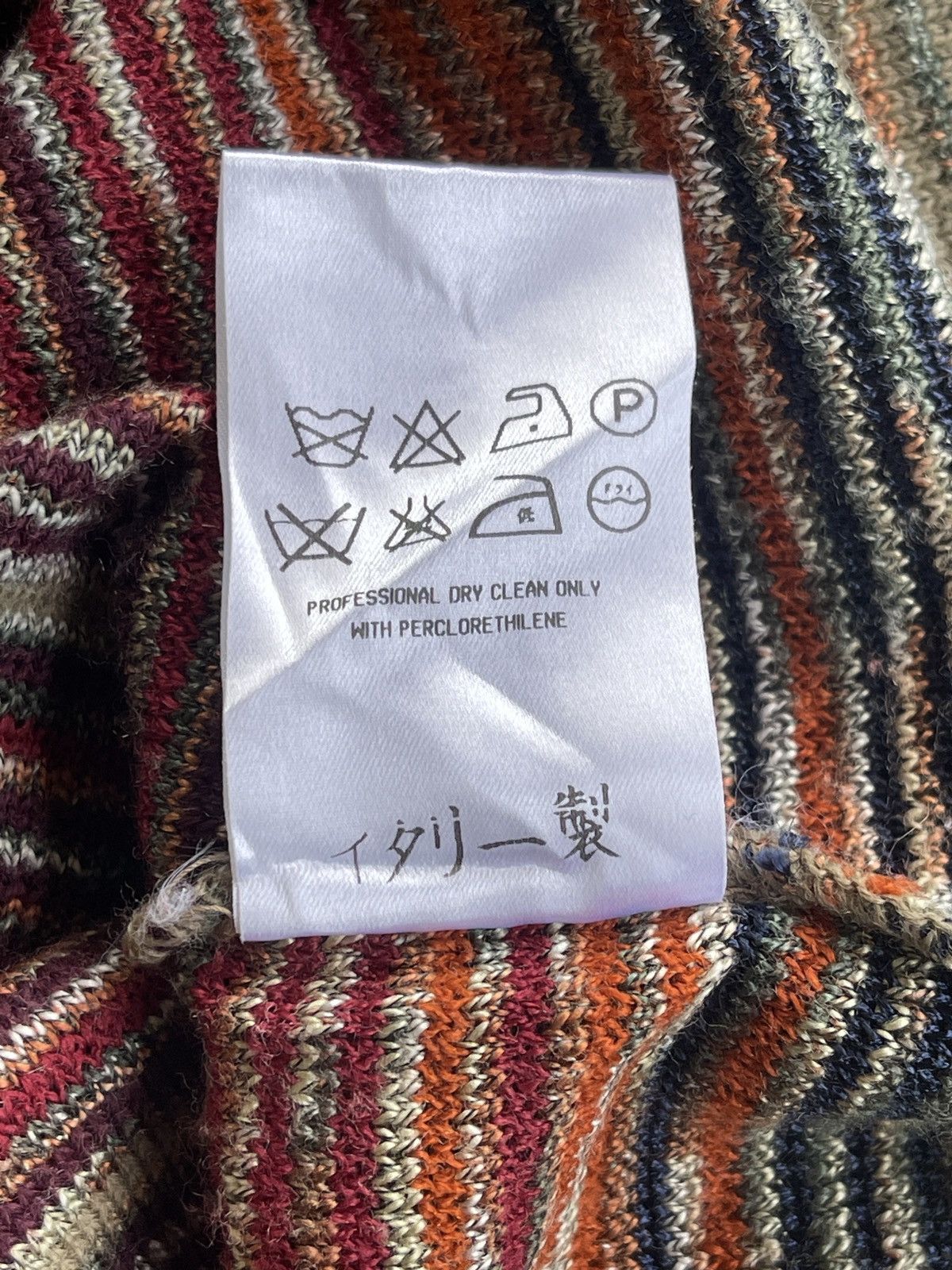 Missoni Missoni Zip-Up Knitted Size US M / EU 48-50 / 2 - 10 Thumbnail