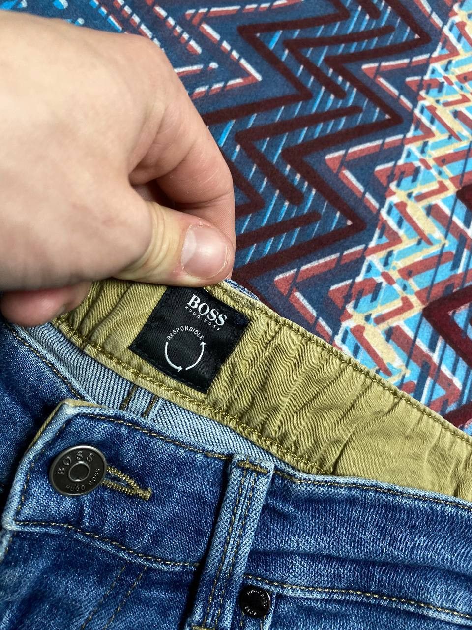 Hugo Boss × Vintage Hugo Boss Vintage Mens Denim Pants Jeans Size US 33 - 2 Thumbnail