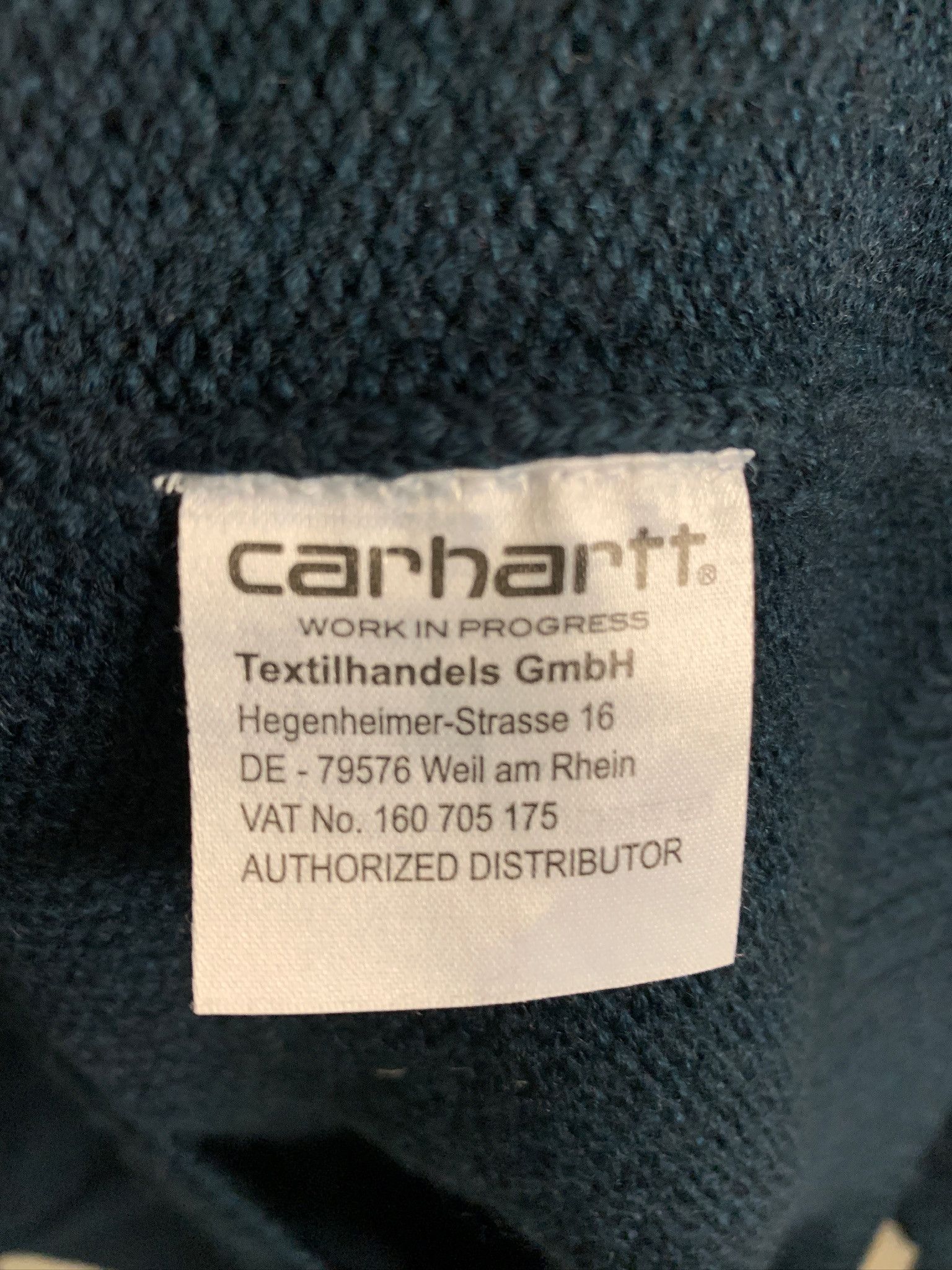 Carhartt Wip Carhartt Wip Knitted Cardigan In Petrol Blue Size US S / EU 44-46 / 1 - 6 Thumbnail