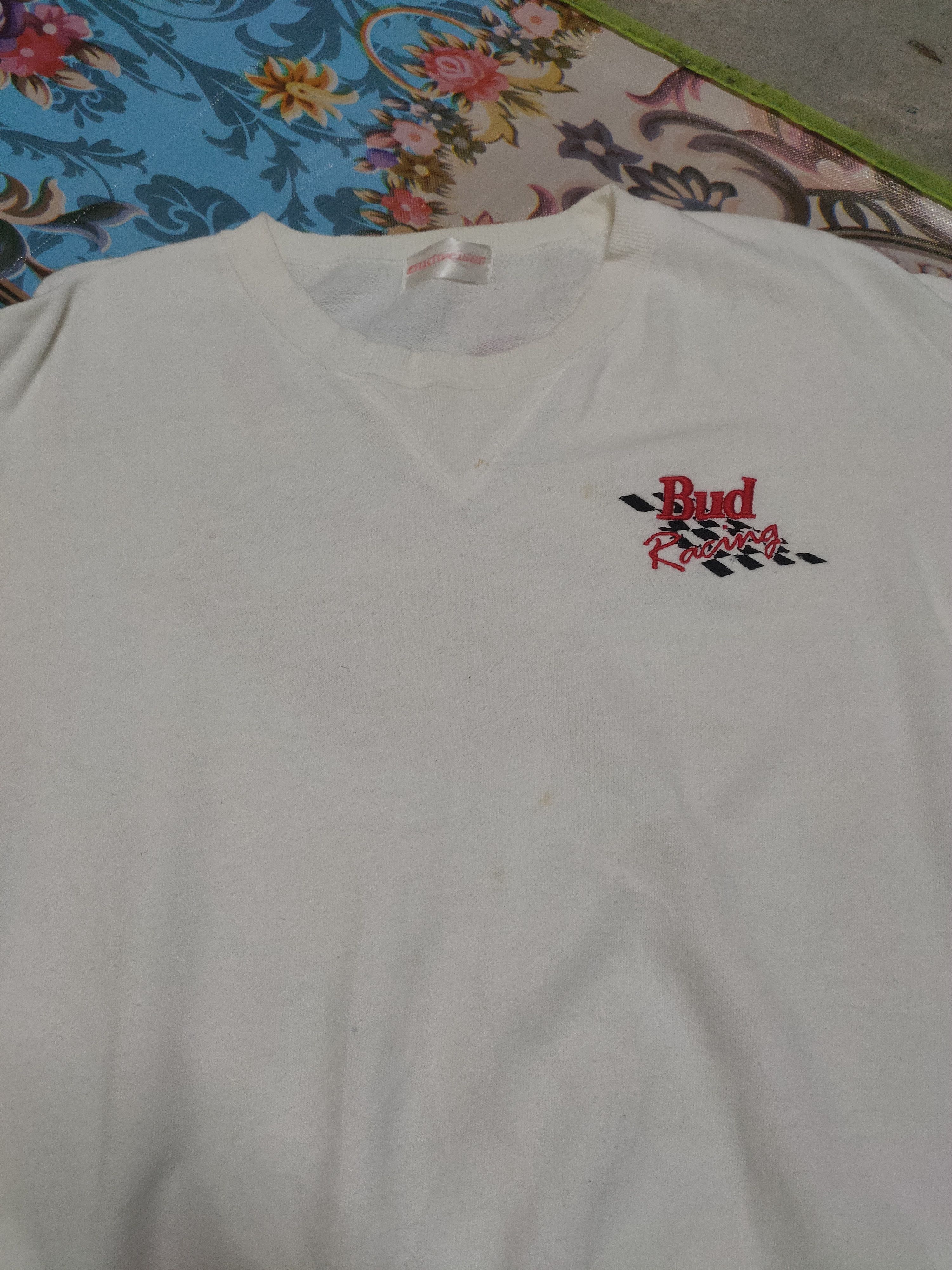 Budweiser × Vintage Vintage Budweiser racing sweatshirt Size US S / EU 44-46 / 1 - 10 Thumbnail