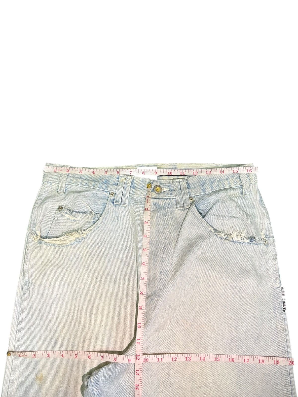 Dogtown Vintage Dog Town Skate Distressed Baggy Jeans Size US 33 - 6 Thumbnail