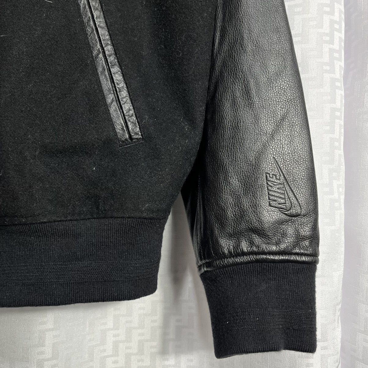 Nike NikeLab Destroyer Wool Leather Jacket Size US M / EU 48-50 / 2 - 4 Thumbnail