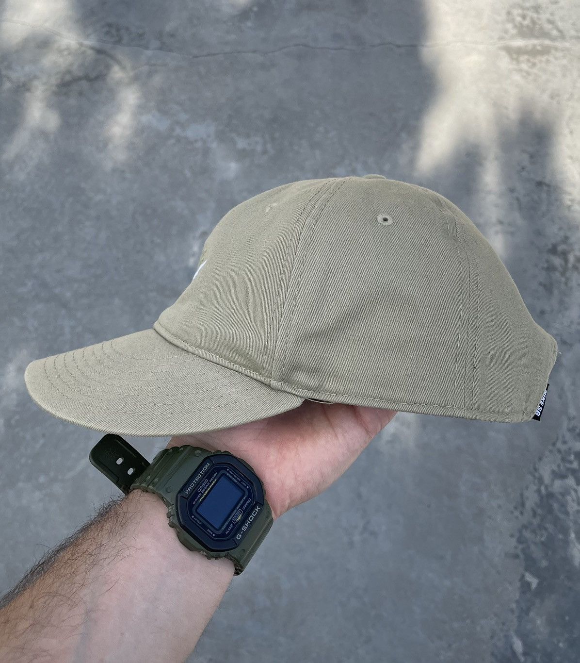 Nike Vintage Nike SB Cap Y2K Hat Skaters Khaki Streetwear Size ONE SIZE - 7 Thumbnail
