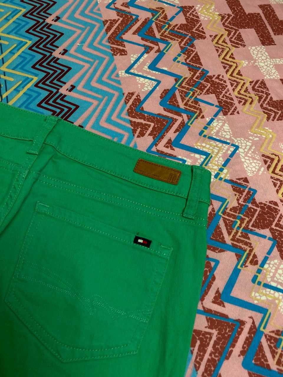 Tommy Hilfiger × Vintage Tommy Hilfiger Jeans Womens Blue Denim Mid Rise Bootcut Medi Size 26" / US 2 / IT 38 - 9 Thumbnail