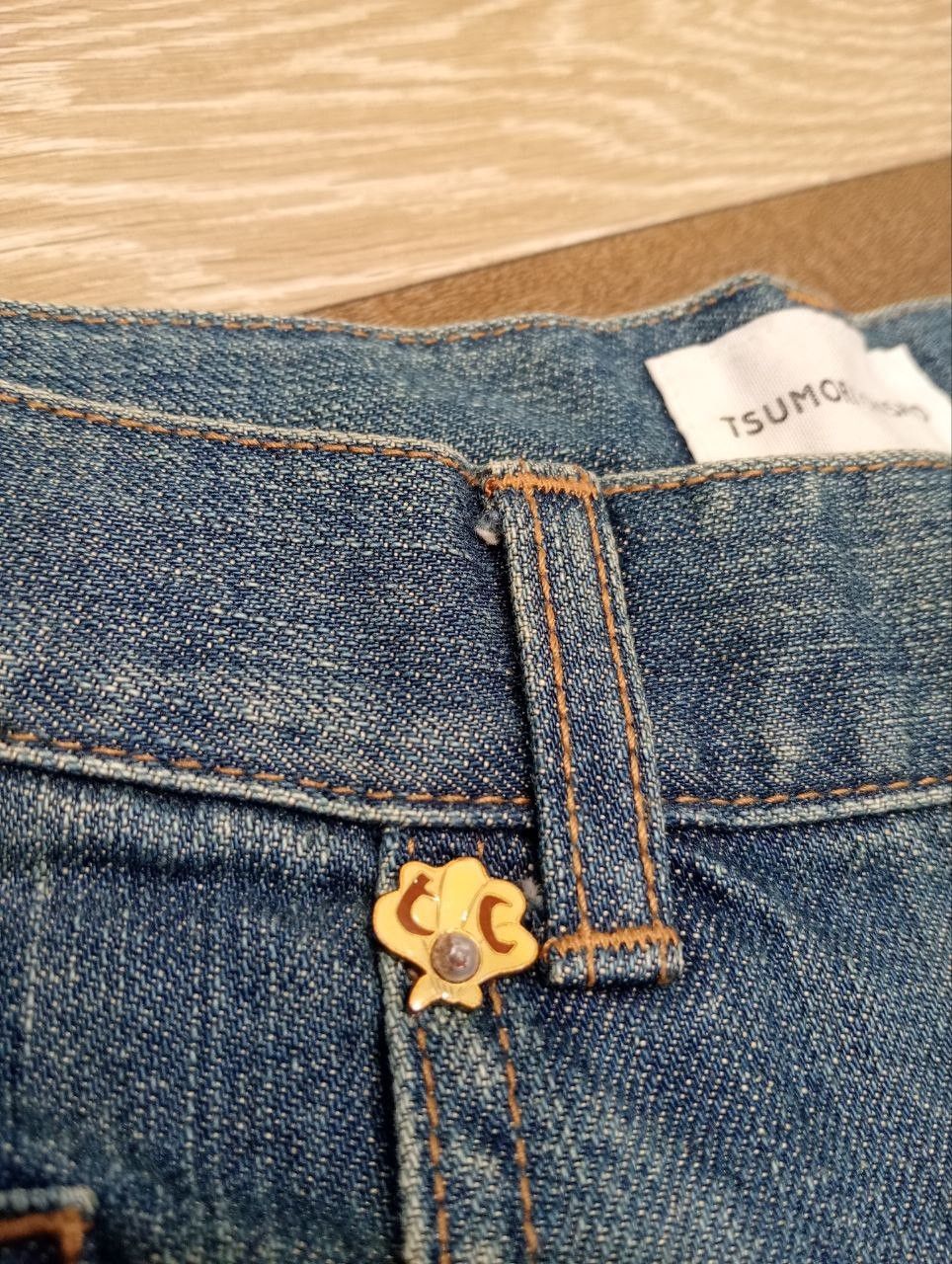 Tsumori Chisato VINTAGE TSUMORI CHISATO ISSEY MIYAKE DENIM MINI SKIRT Size 29" - 5 Thumbnail