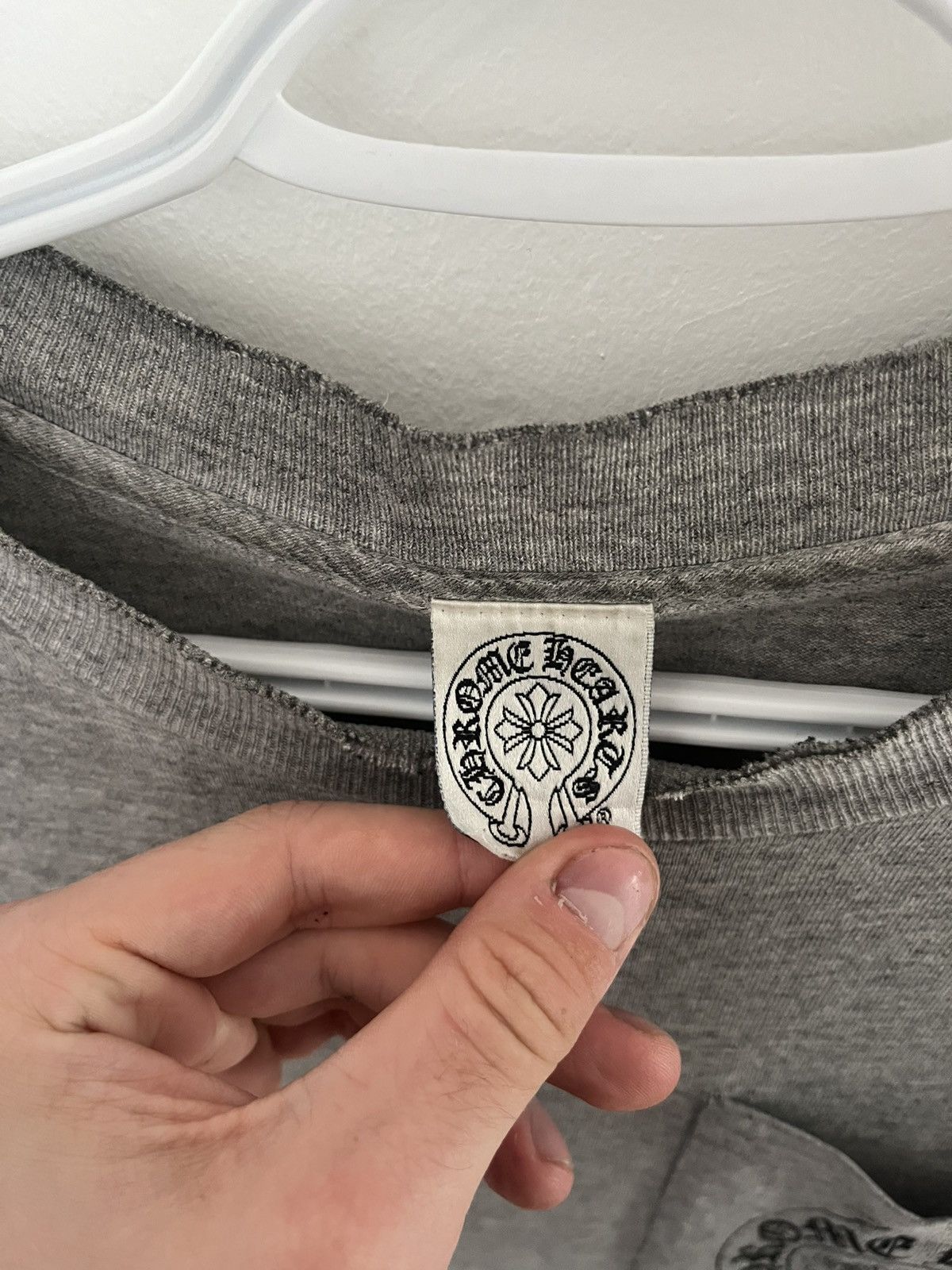 Chrome Hearts Vintage chrome hearts grey longsleeve Size US M / EU 48-50 / 2 - 2 Thumbnail