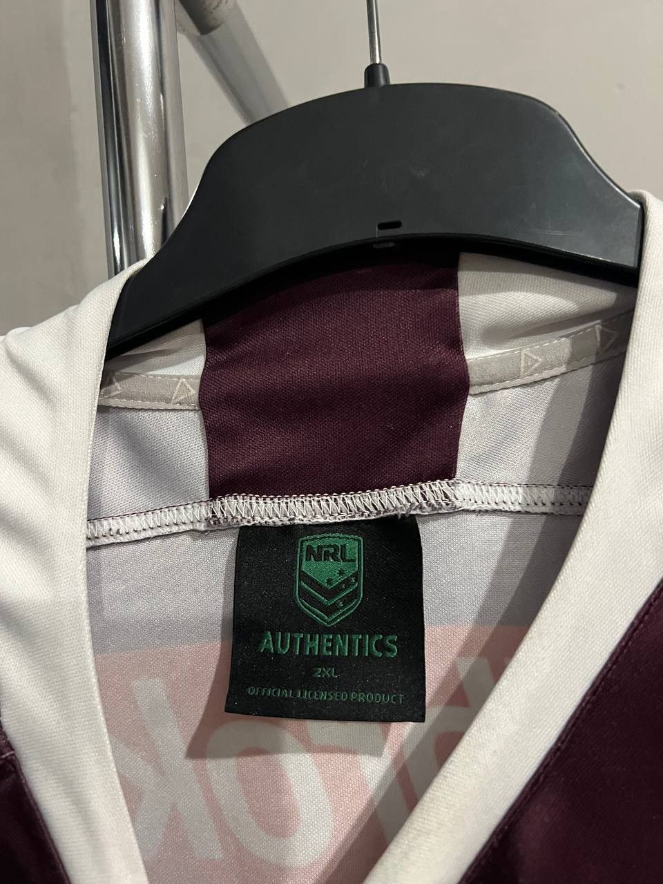 New Zealand Outback 2019 NRL BRONCOS BRISBANE RUGNY UNION SHIRT JERSEY ISC 2XL Size US XXL / EU 58 / 5 - 14 Thumbnail