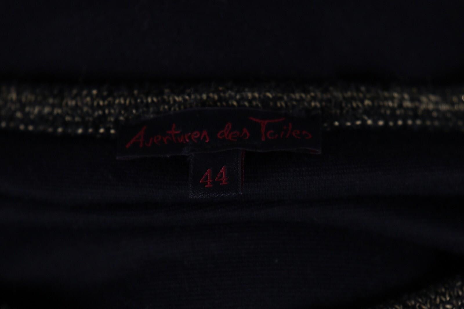Designer Aventure Des Toiles Designer Black A-Line Dress Size 44 Size M / US 6-8 / IT 42-44 - 11 Thumbnail