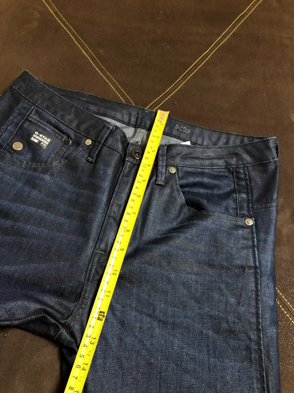 G-Star Mens G-STAR Arc Loose Tapered Dark Blue Jeans Size US 27 - 5 Thumbnail