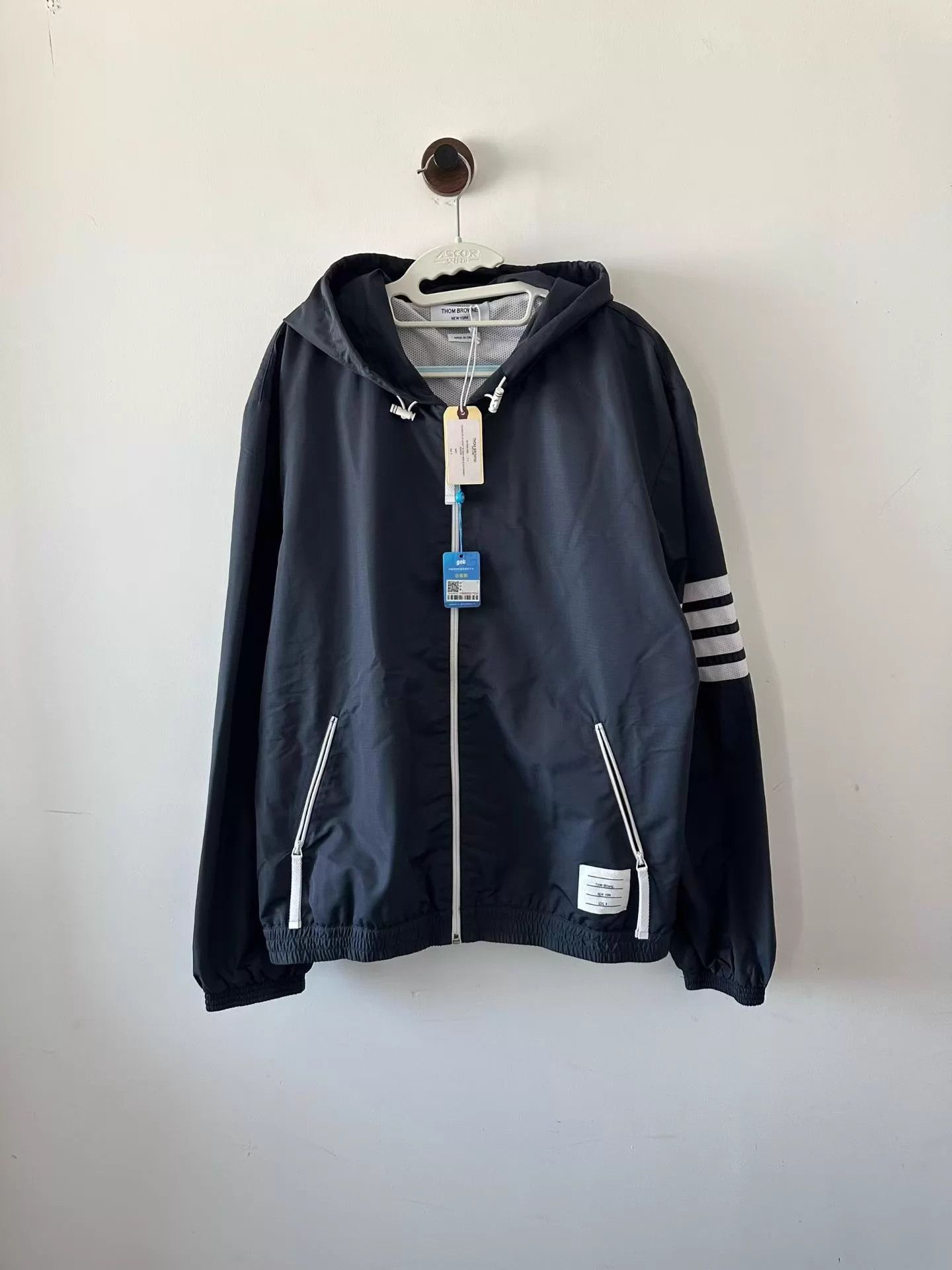 Thom Browne Thom Browne hooded jacket 4 new Size US XL / EU 56 / 4 - 1 Thumbnail