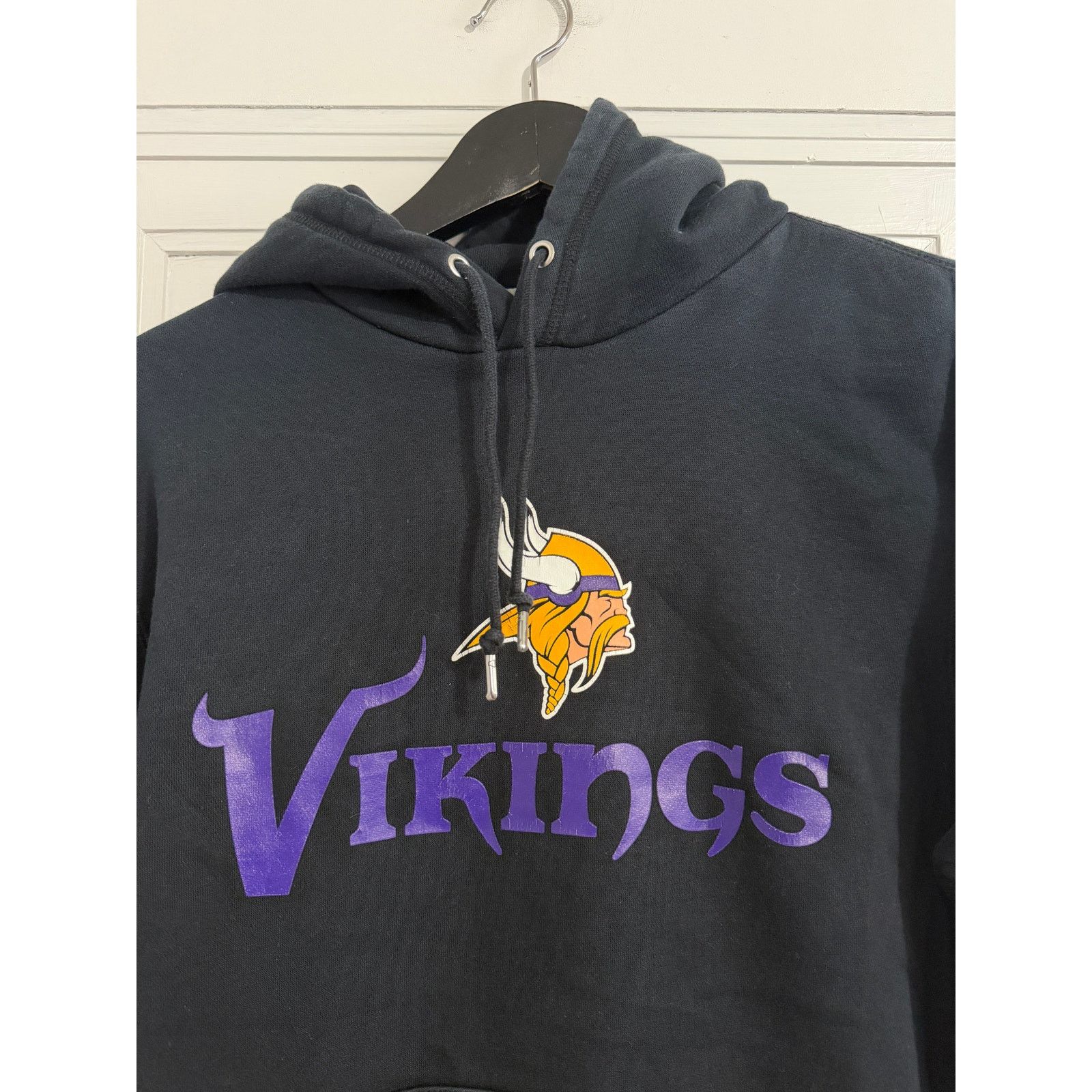 Nike Minnesota Vikings Black Nike Hoodie Sweatshirt Size M Size US M / EU 48-50 / 2 - 2 Thumbnail