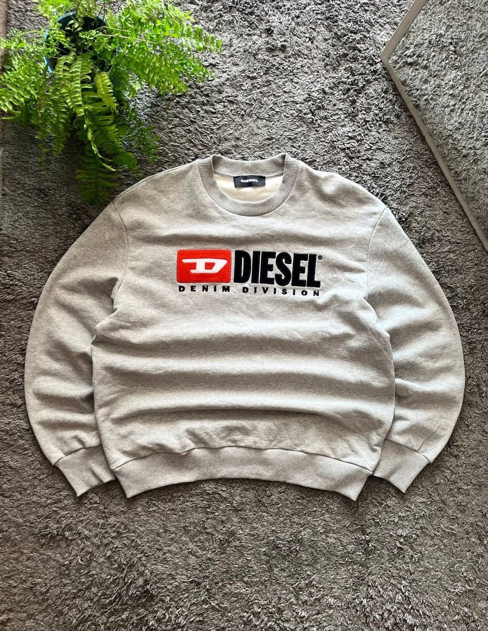 Diesel × Vintage Diesel Sweatshirt Streetwear Opium Big Logo Rare Size US L / EU 52-54 / 3 - 1 Thumbnail