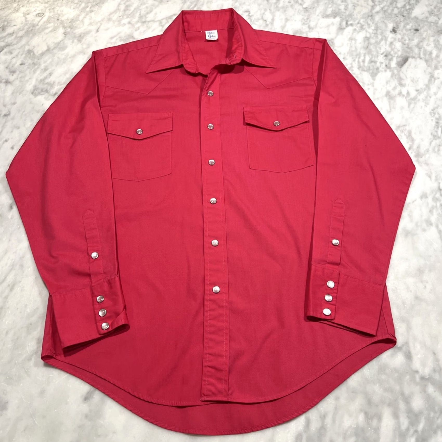 Vintage VINTAGE Malco Modes Western Shirt Mens 15.5 / 33 Pink Pearl Snap Cowboy Rodeo USA Mens Size US M / EU 48-50 / 2 - 2 Thumbnail