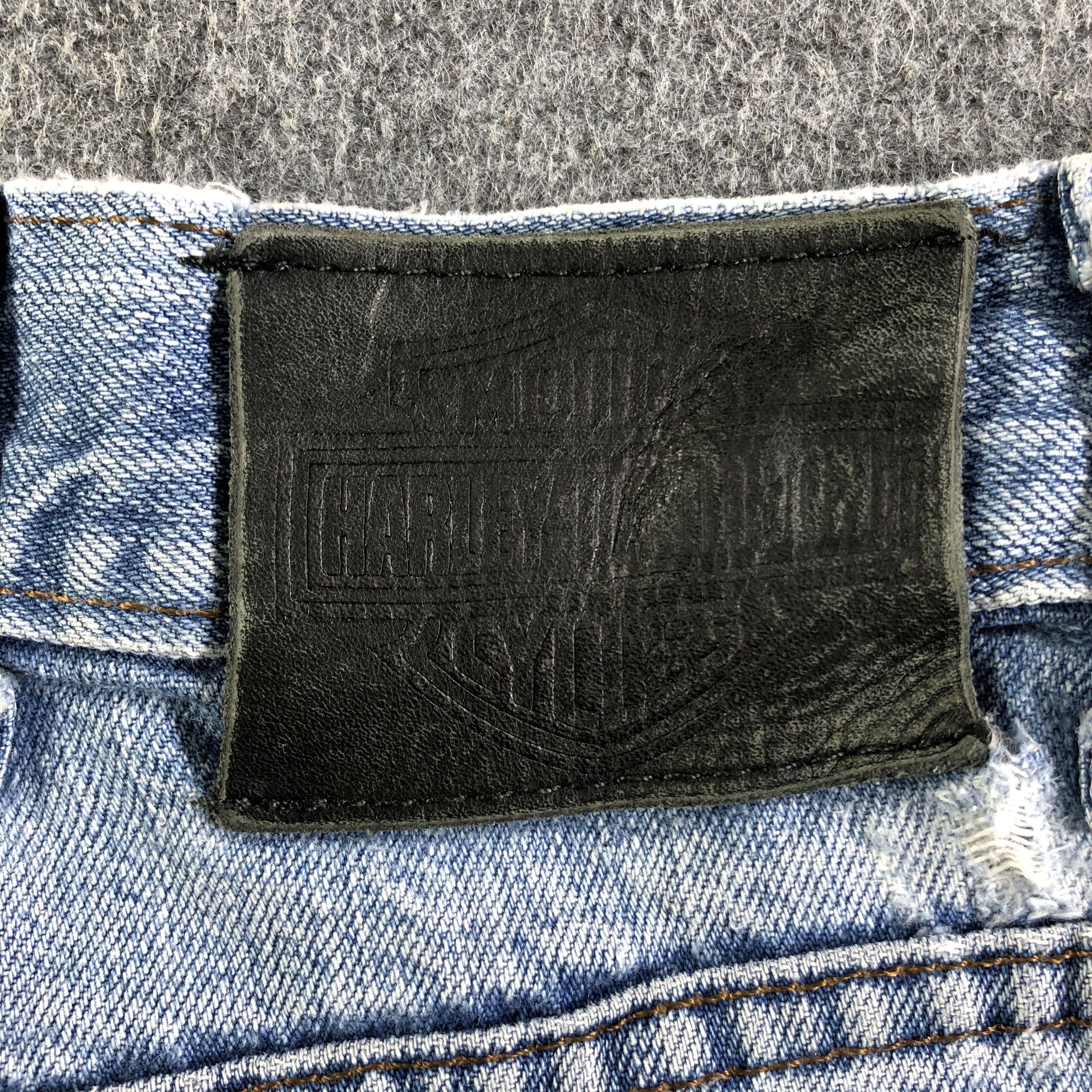 Harley Davidson Vintage Harley Davidson Jeans-J3768 Size US 39 - 5 Thumbnail