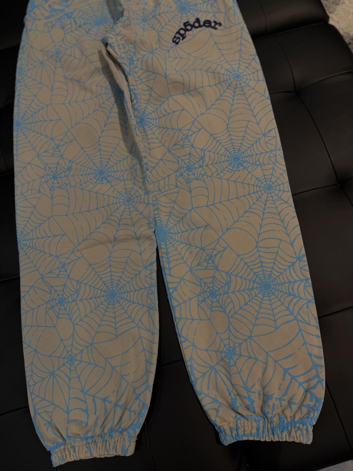Sp5der Size M - Sp5der Worldwide Blue Sweatpants Spider Size US 32 / EU 48 - 7 Thumbnail