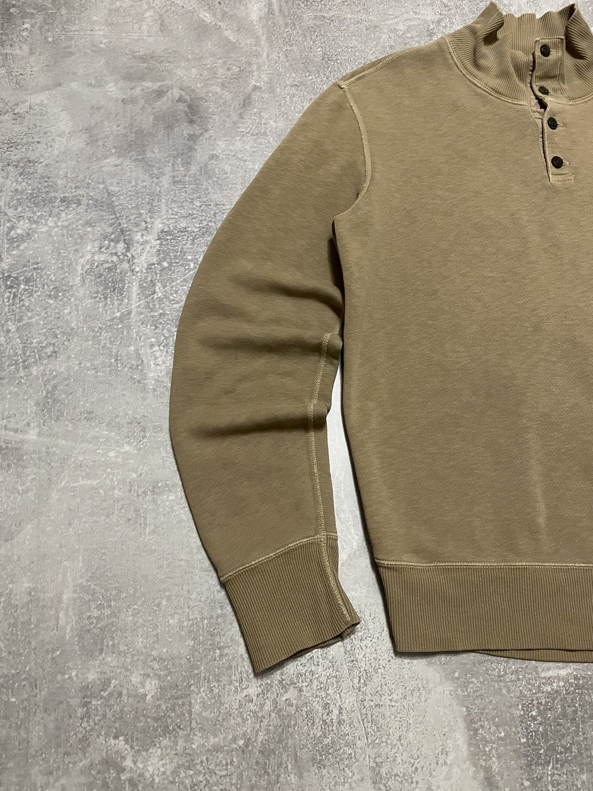 Polo Ralph Lauren Vintage Polo Ralph Lauren Button Up Sweatshirt Brown 90s Size US L / EU 52-54 / 3 - 4 Thumbnail