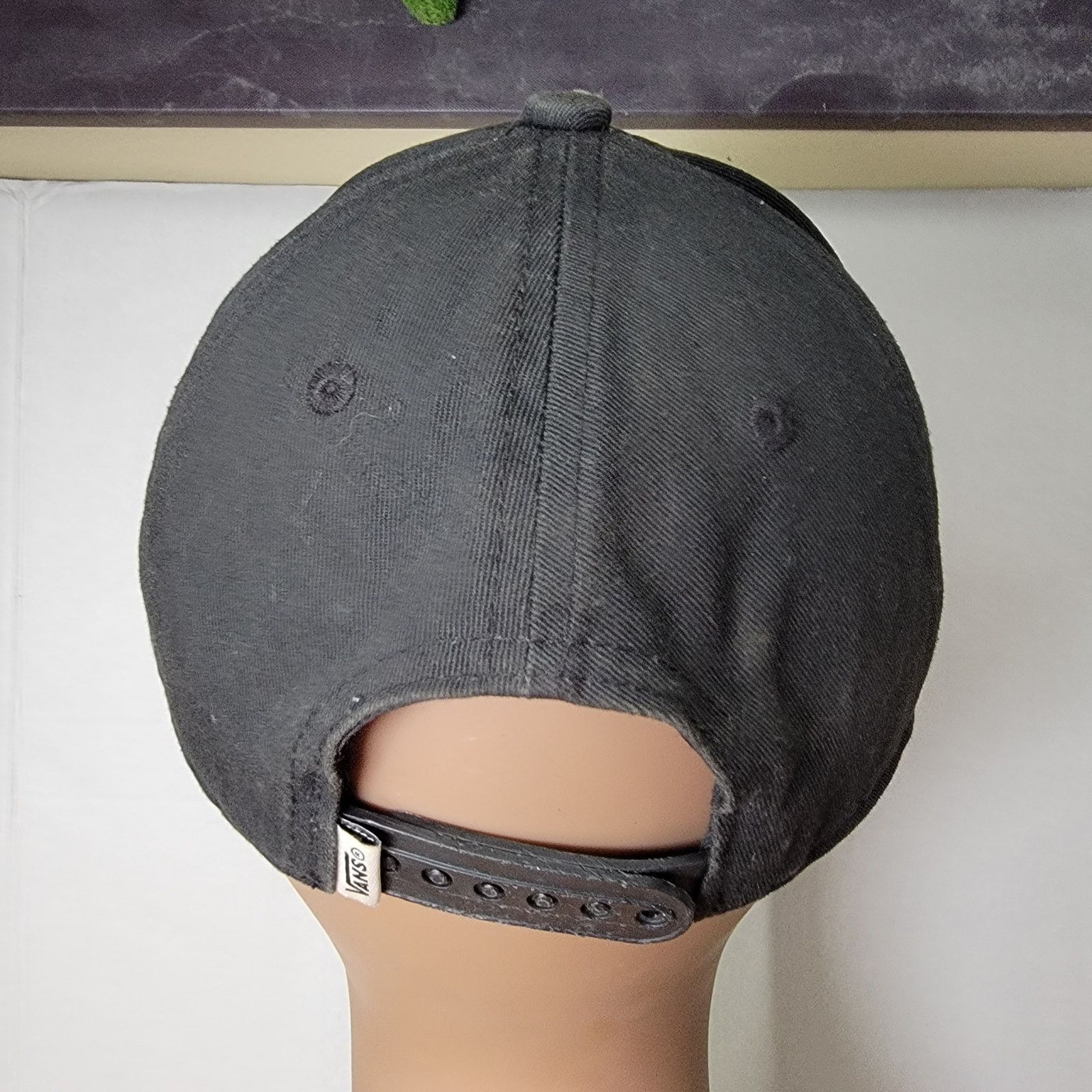 Vans VANS Black Snapback Unisex Cap w/ Checkered Logo Size ONE SIZE - 4 Thumbnail