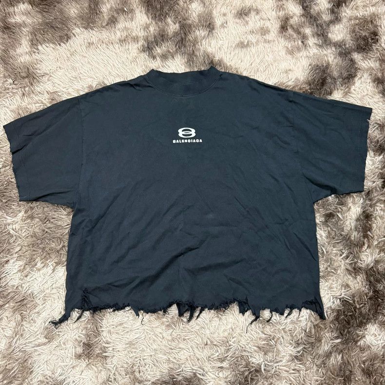 Balenciaga Balenciaga Tbilisi Night Scene Short Sleeve T-shirt
