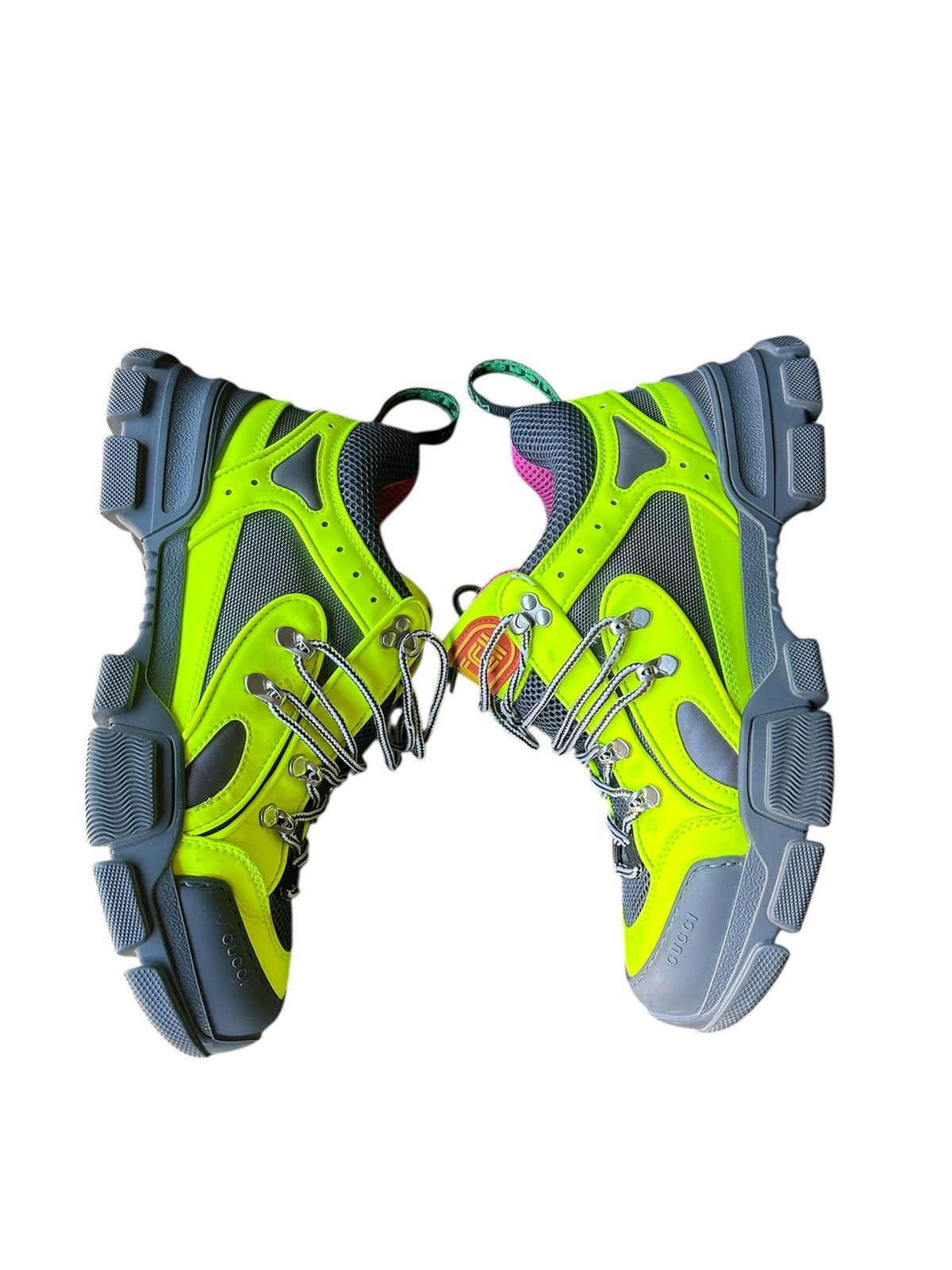Gucci 🔥🔥FLURO🔥🔥 GUCCI FLASHTREK FLURO HIKING SNEAKER Size US 10 / EU 43 - 3 Thumbnail
