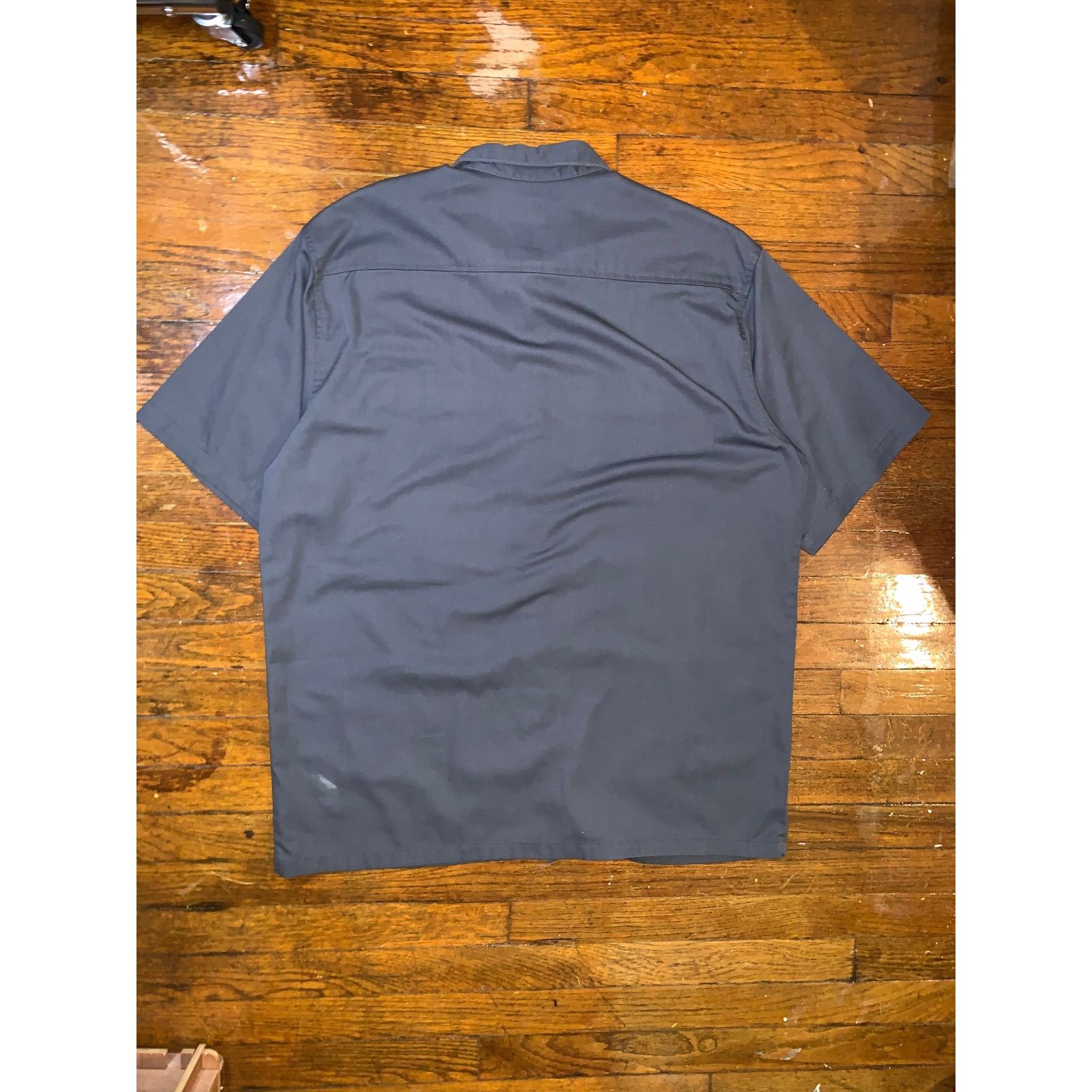 Carhartt Carhartt Work Shirt Button Up Mens XL Dark Gray Short Sleeve Size US XL / EU 56 / 4 - 2 Thumbnail