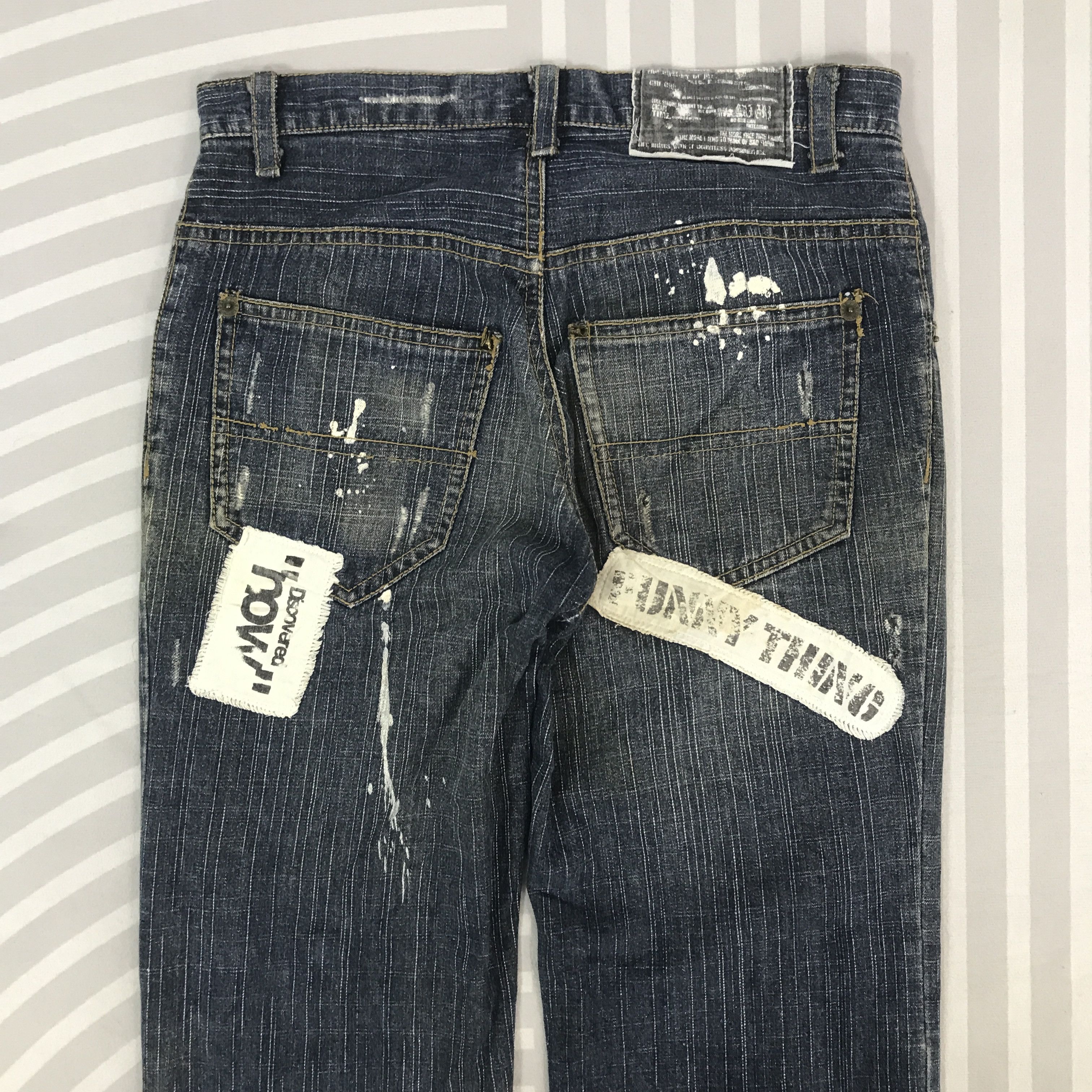 Japanese Brand Vintage Gri Gri Japan design ifsixwasnine denimJeans Size US 32 / EU 48 - 5 Thumbnail