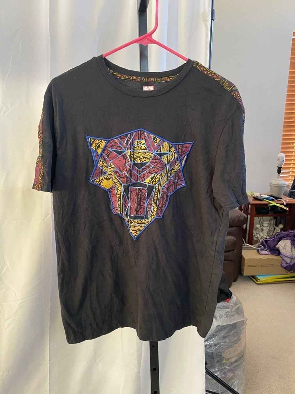 Marvel Comics Marvel Men's Black Short Sleeve Tee M Size US M / EU 48-50 / 2 - 2 Thumbnail