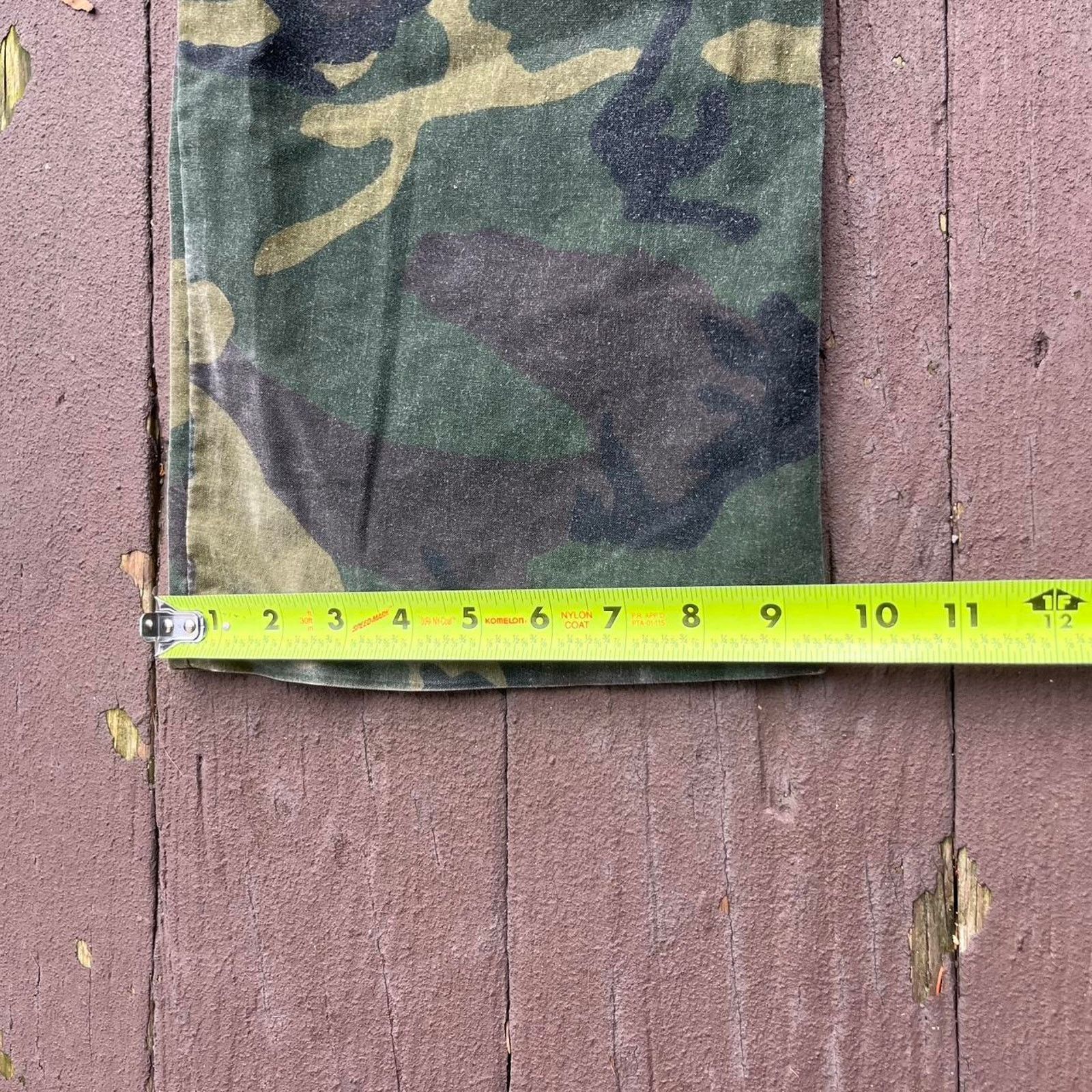 SafTbak Vintage camo army pants Size US 35 - 7 Thumbnail