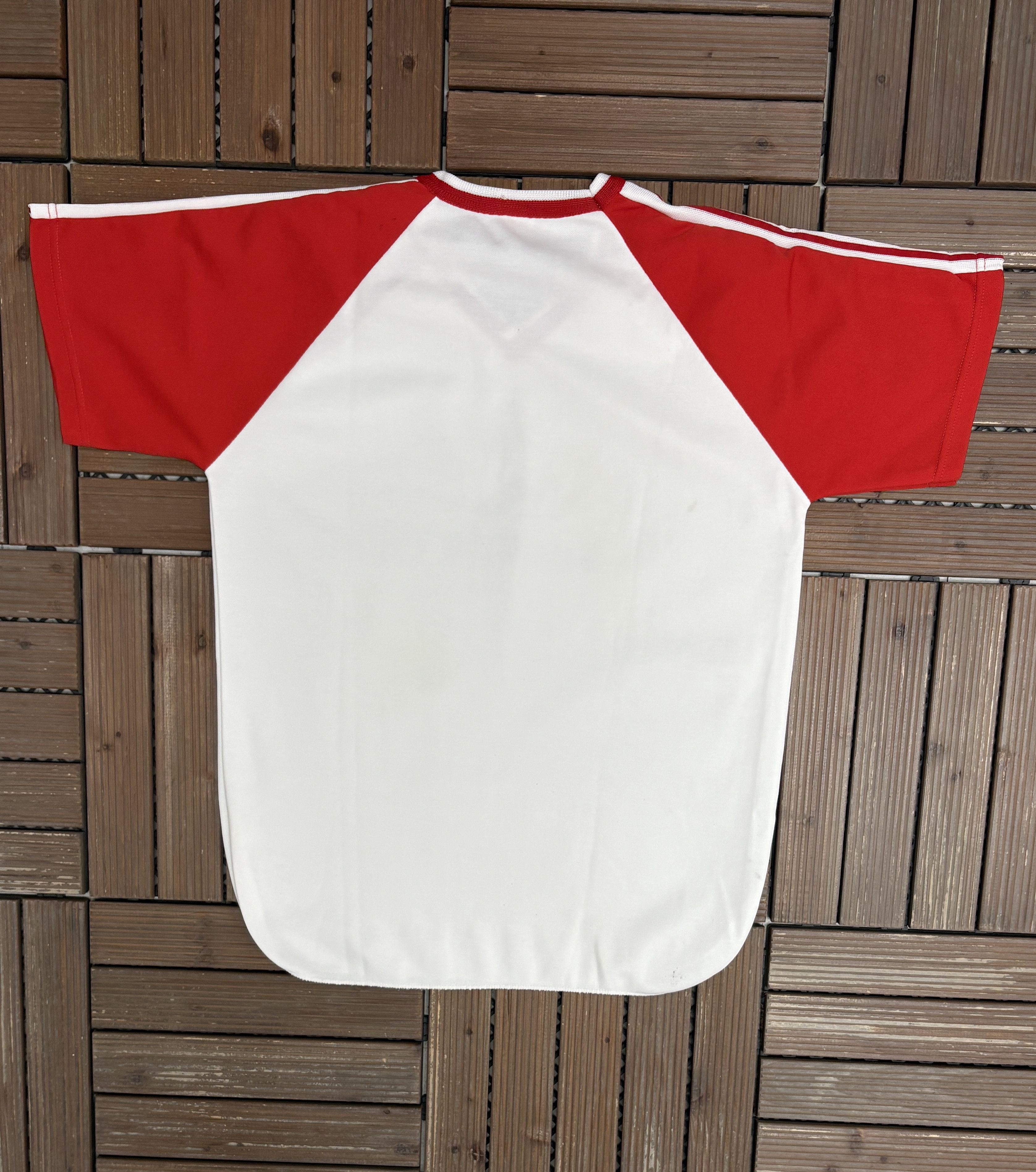 Nike × Vintage Nike Just Do It! Vintage White Jersey Style T-Shirt Tee Size US S / EU 44-46 / 1 - 4 Thumbnail