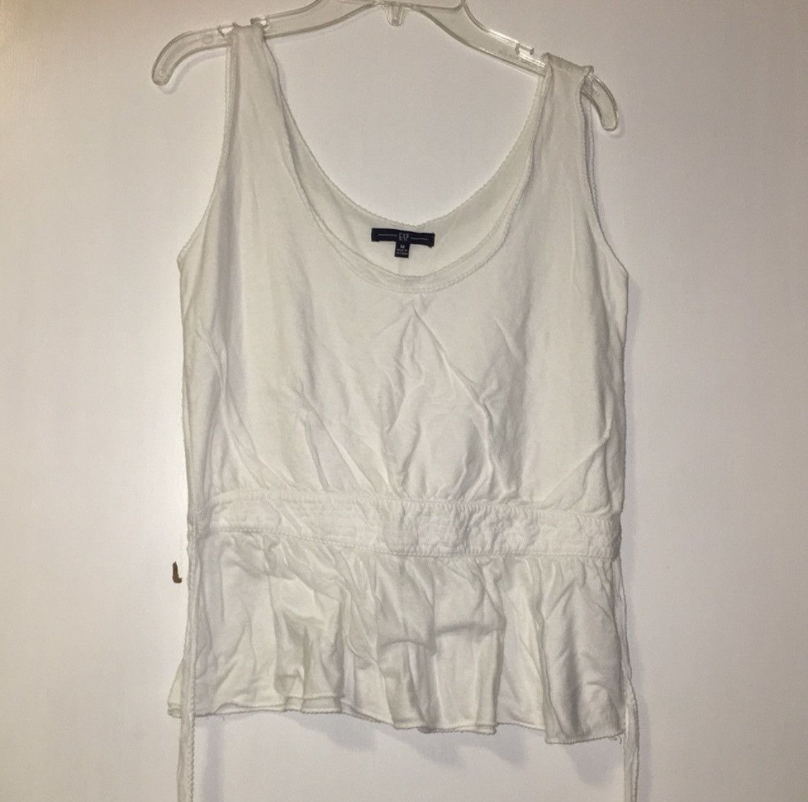 Gap Gap White Tank Top Size M / US 6-8 / IT 42-44 - 1 Preview