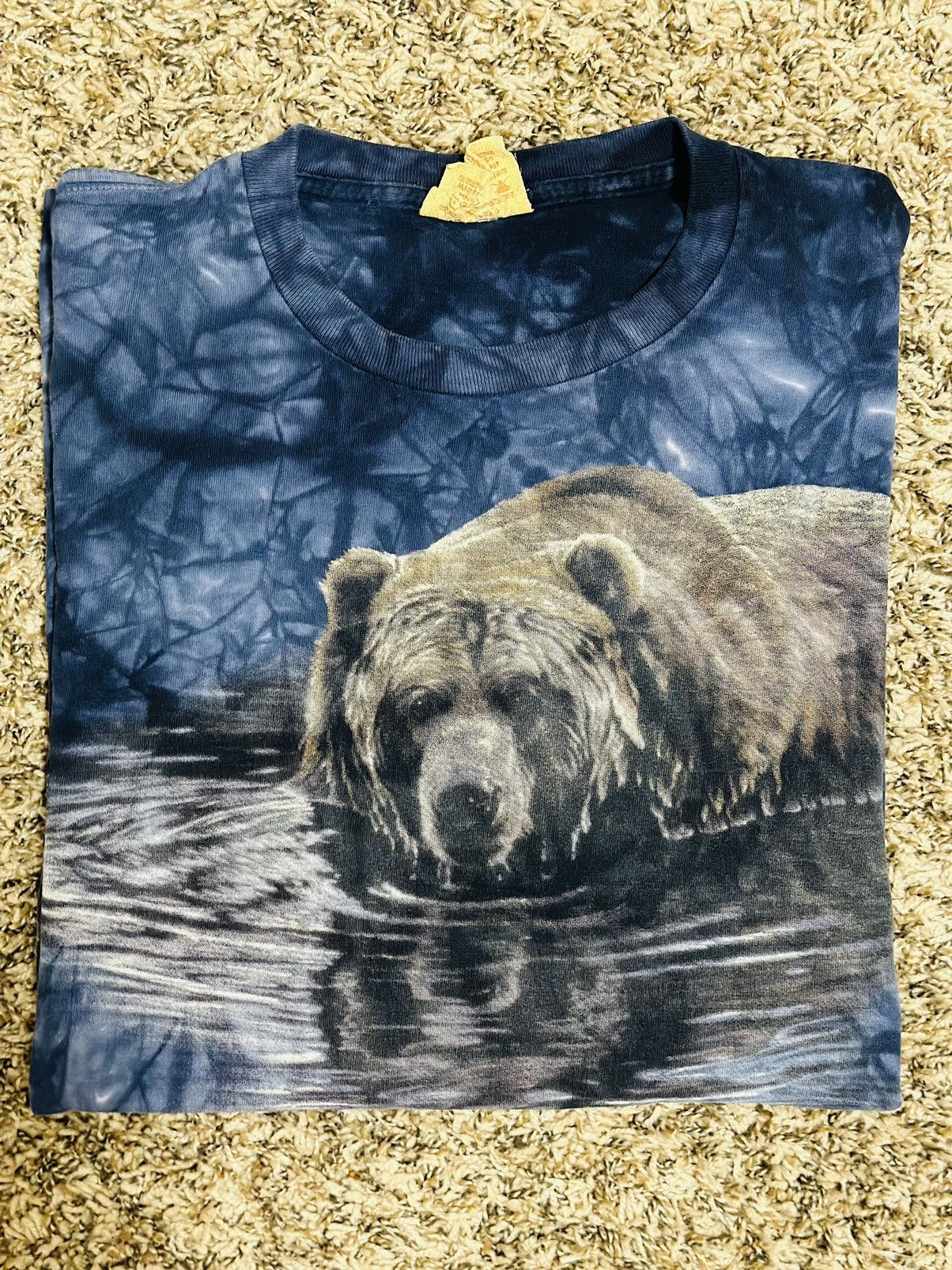 Vintage 1999 Brown Bear Mountain Tee Size US XL / EU 56 / 4 - 1 Thumbnail