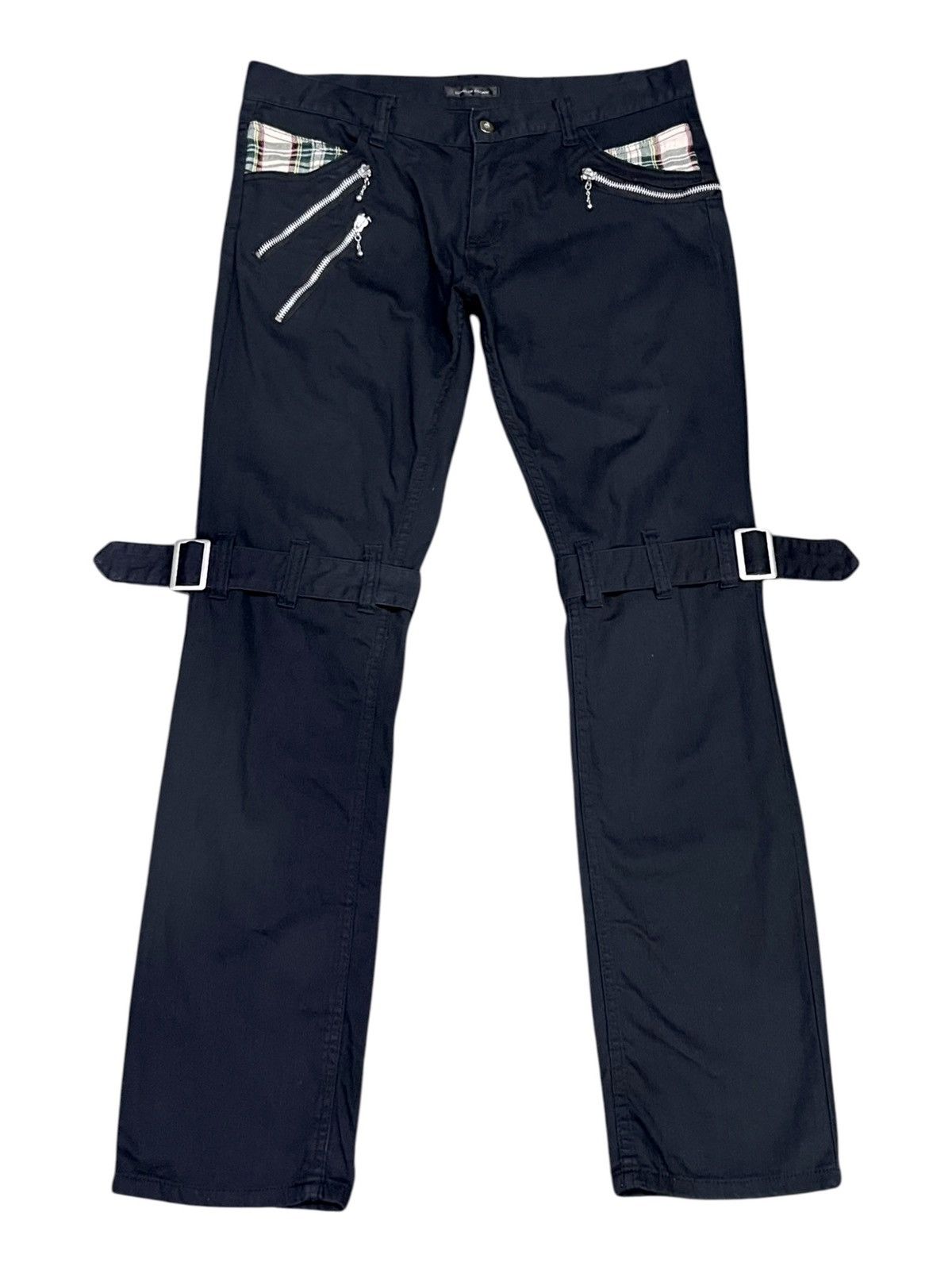 Complex RARE🔥Vintage Complex Escape Bondage Grunge Zipper Pants 32" Size US 32 / EU 48 - 2 Thumbnail
