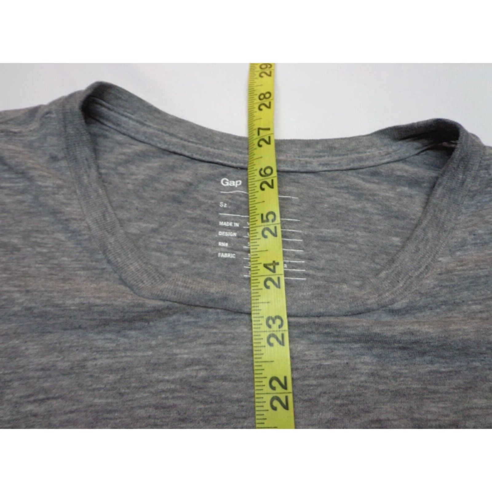 Gap Gap T-Shirt Shirt XL Unisex Adults Gray Heather Gap Spirit of 1969 Regular Crew Neck Short Sleeve Pockets VINTAGE? Size US XL / EU 56 / 4 - 6 Thumbnail