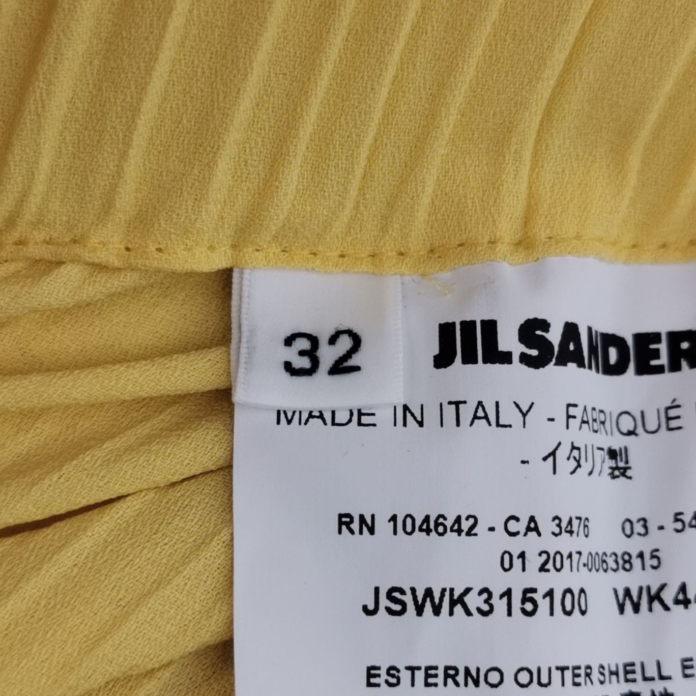Jil Sander JIL SANDER JIL SANDER Solid Pleated Trousers Size 32 Size 24" / US 00 / IT 34 - 4 Thumbnail