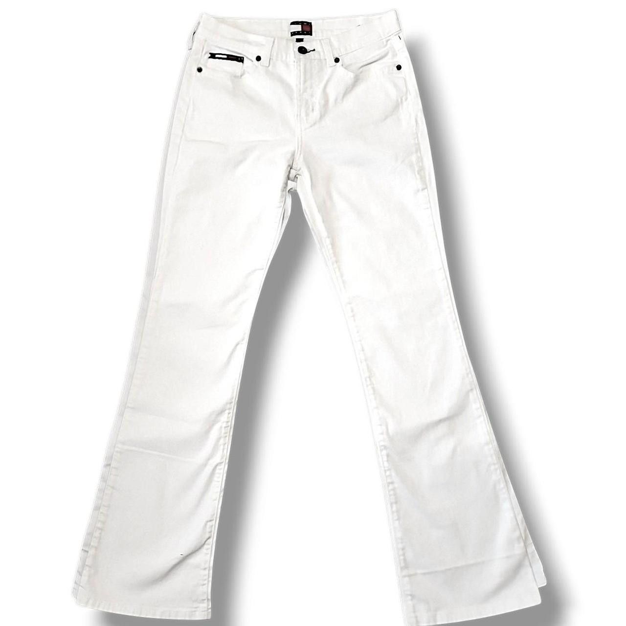 Tommy Hilfiger Tommy Hilfiger Vintage Flare White Jeans size 5 Size 28" / US 6 / IT 42 - 1 Thumbnail