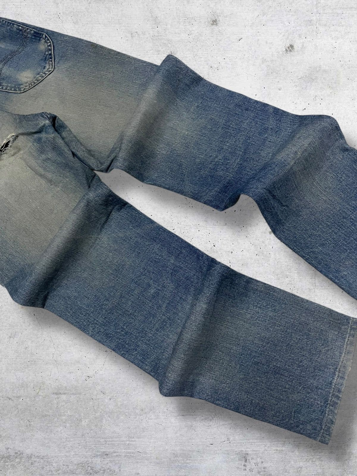 Lee VINTAGE LEE DESIGNER USA 90S DIRTY MUD STYLE REGULAR DENIM Size US 27 - 13 Thumbnail