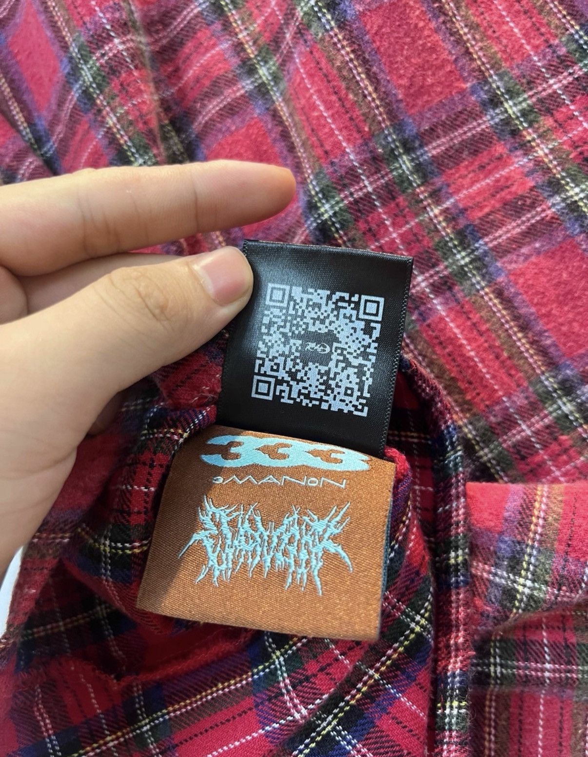 3MAN 3MAN0N RAW red plaid shirt Size US L / EU 52-54 / 3 - 5 Thumbnail