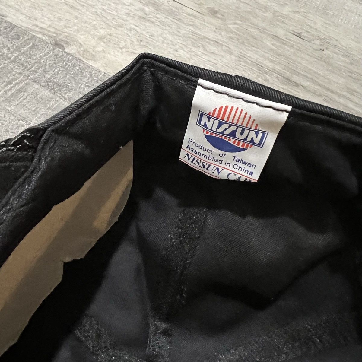 Nissan VTG American Thunder 90s Black Lightning Biker Trucker Hat Size ONE SIZE - 7 Thumbnail
