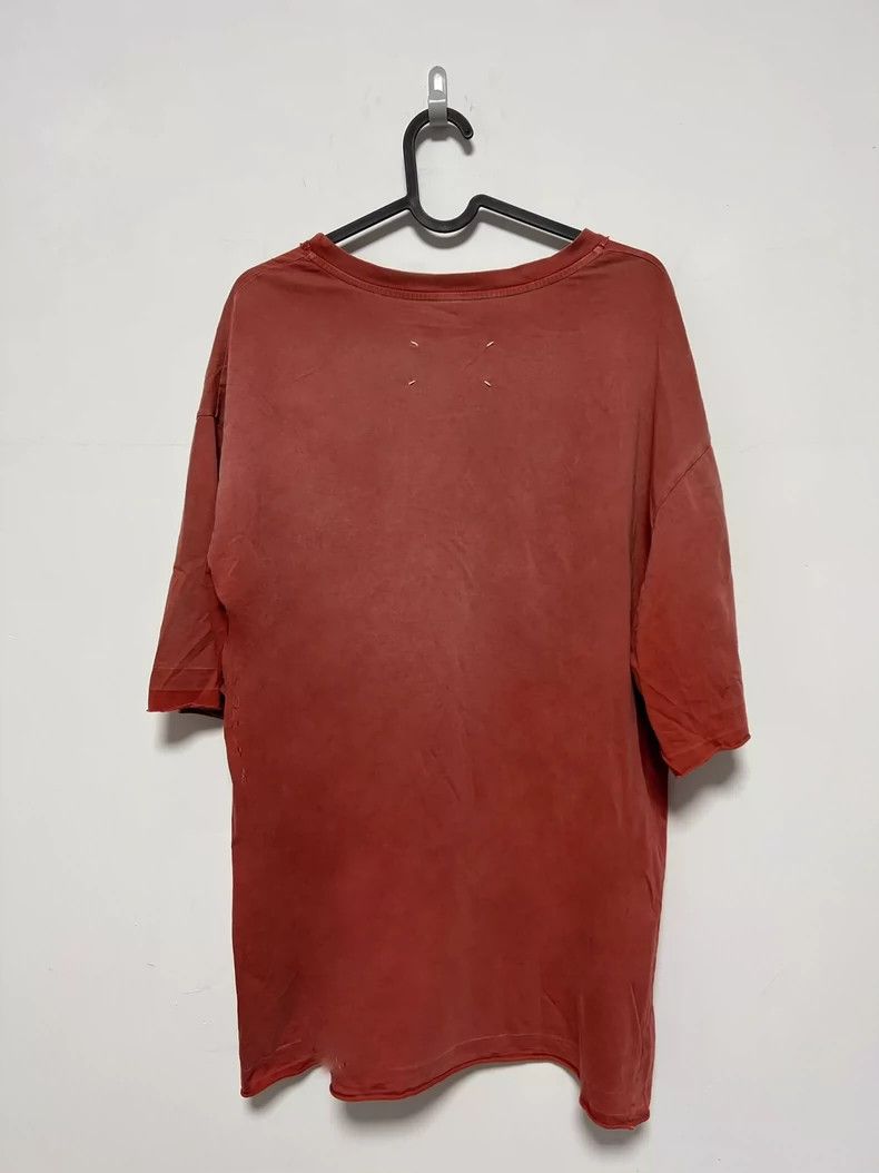 Maison Margiela Maison Margiela 23Ss Washed Faded Old Gray Letter Short Sle Size US S / EU 44-46 / 1 - 2 Thumbnail