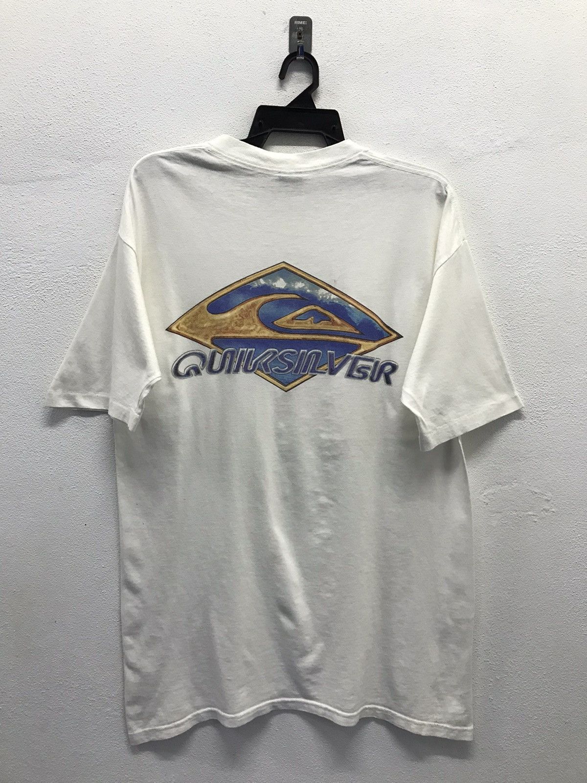 Quiksilver × Vintage Vintage Quiksilver Made In Usa Shirt Size US L / EU 52-54 / 3 - 1 Thumbnail