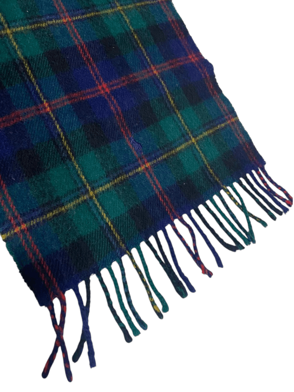 Ralph Lauren Ralph Lauren Lambswool Scarf 60x11" – Made in Scotland Size ONE SIZE - 4 Thumbnail