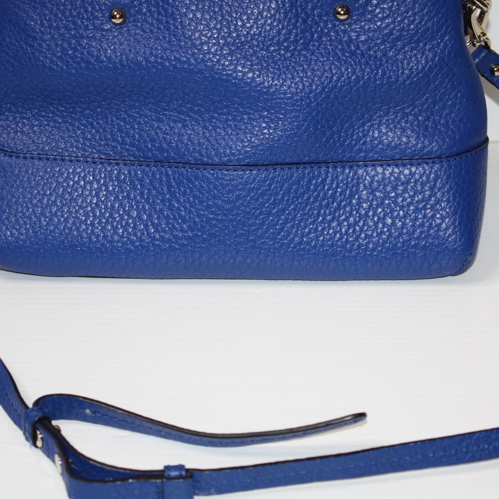 Kate Spade Grove Court Maise Purse Small Leather Bag in Yves Blue Color Size ONE SIZE - 6 Thumbnail