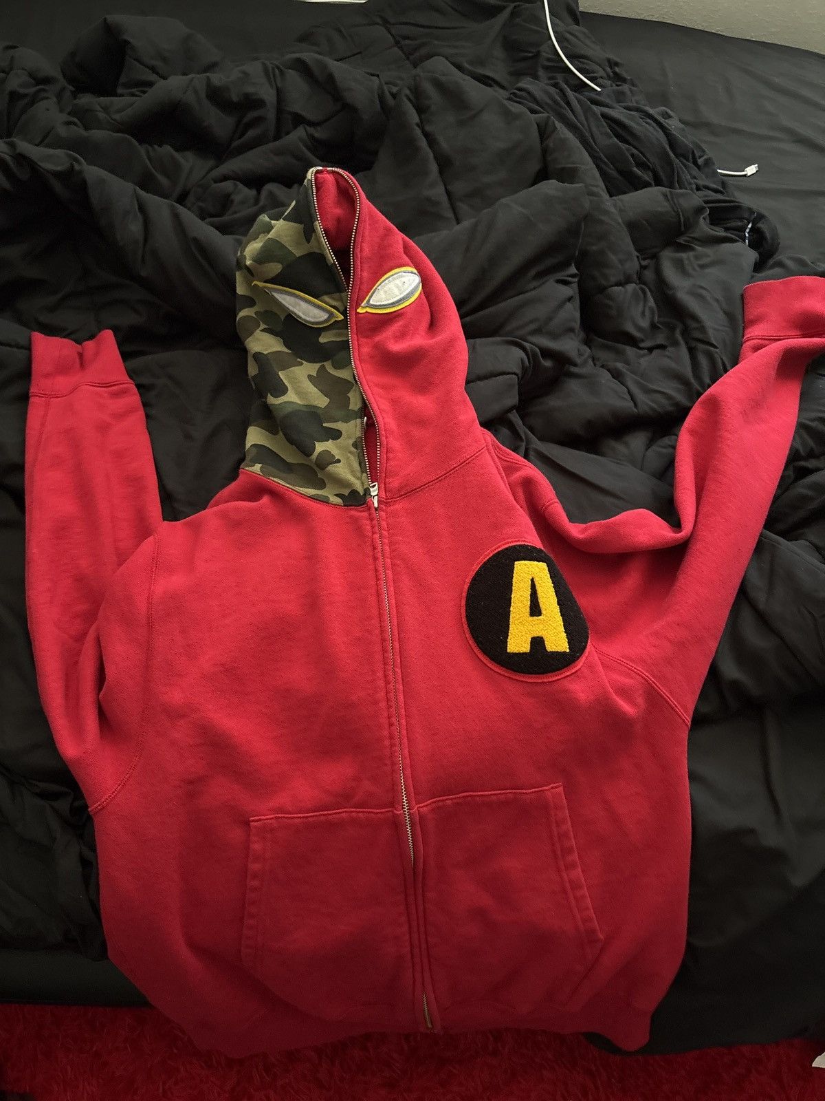 Bape BAPE Shadow Relaxed Hoodie Size US M / EU 48-50 / 2 - 3 Thumbnail
